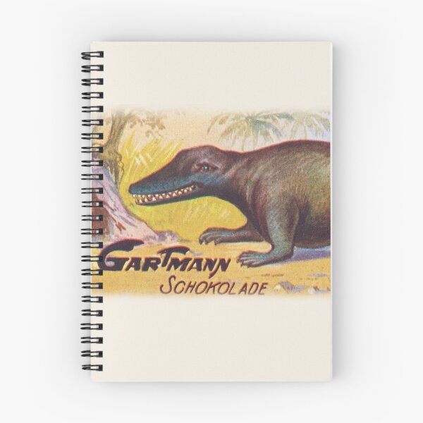 Item preview, chirotherium from Gartmann Chocolate vintage illustration art designed and sold by Vintage Designs +.