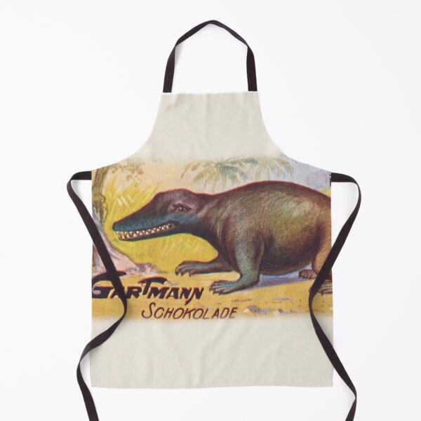 Item preview, chirotherium from Gartmann Chocolate vintage illustration art designed and sold by Vintage Designs +.