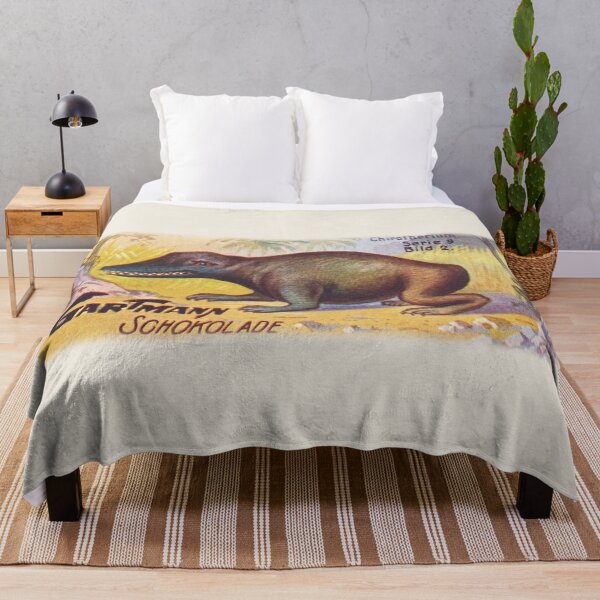 Item preview, chirotherium from Gartmann Chocolate vintage illustration art designed and sold by Vintage Designs +.