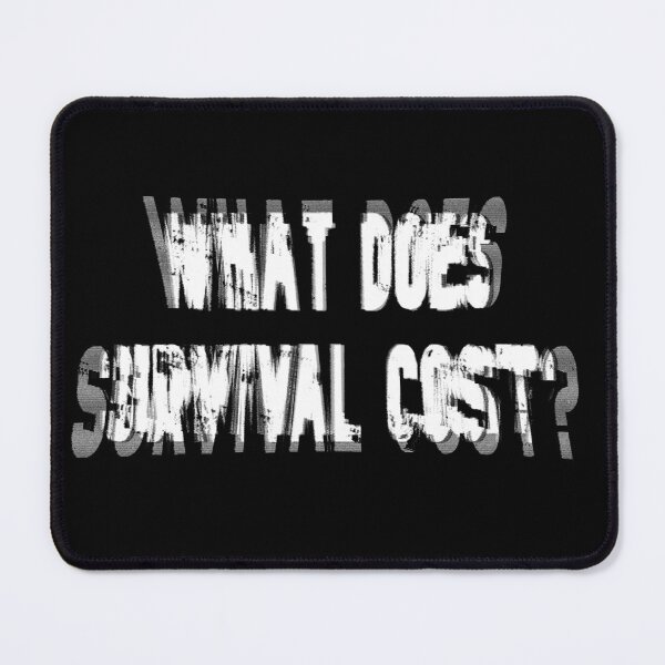 Item preview, What Dies Survival Cost? designed and sold by weirdove.
