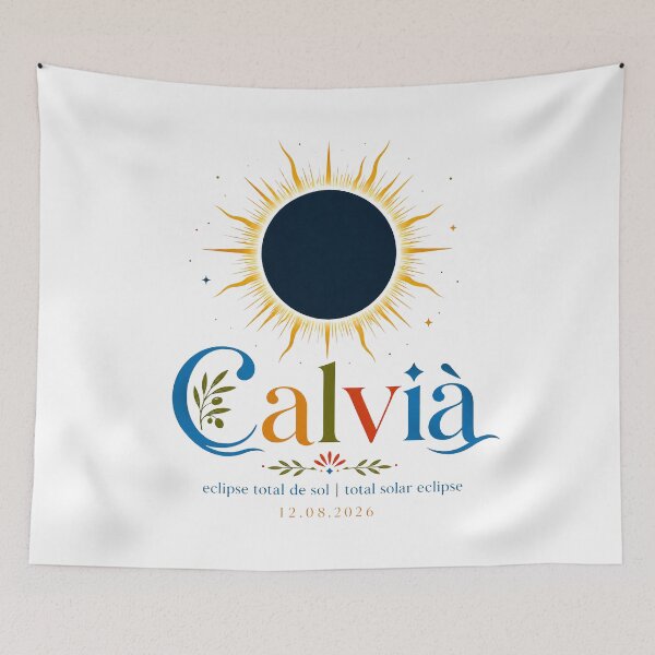 Item preview, Calvià Total Solar Eclipse 2026 designed and sold by Beyond Destinations.