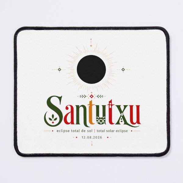 Item preview, Santutxu Eclipse solar total de 2026 designed and sold by Beyond Destinations.