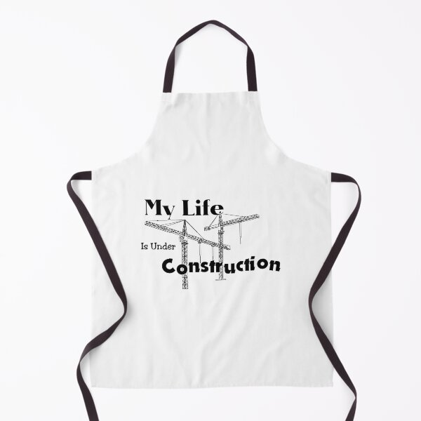 Item preview, My Life Is Under Construction – Funny Sarcastic Quote T-Shirt designed and sold by Hamdy est 1985.