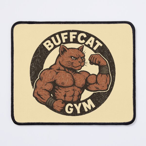 Item preview, Swolecat Funny Gym Cat - Weightlifting Cat Lover Fitness Design, Funny Cat Workout Gift designed and sold by AYACHI90.