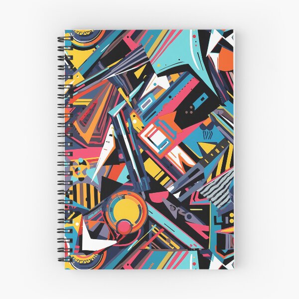 Item preview, Energetic Geometric Abstraction – Colorful Modern Artwork designed and sold by StudioProPrint.