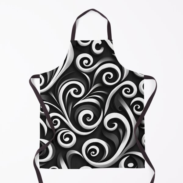 Item preview, Midnight Koru Spiral Pattern designed and sold by GrinGalore.