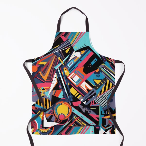 Item preview, Energetic Geometric Abstraction – Colorful Modern Artwork designed and sold by StudioProPrint.