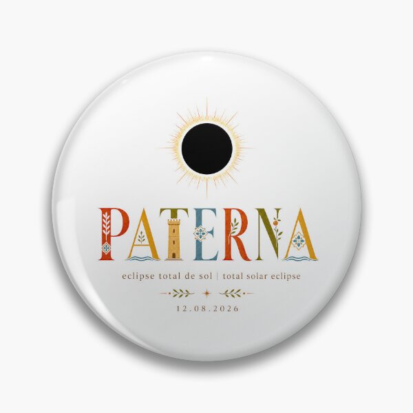 Item preview, Paterna Total Solar Eclipse 2026 designed and sold by Beyond Destinations.