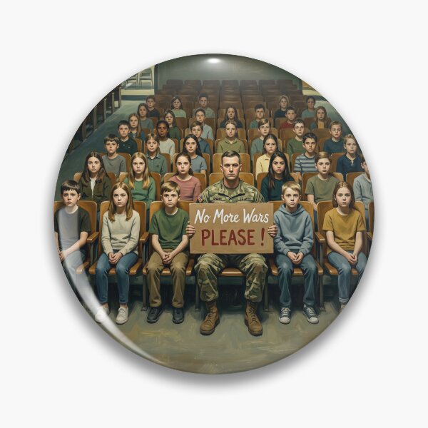 Item preview, No More Wars Please Protest designed and sold by Home Decor Art.