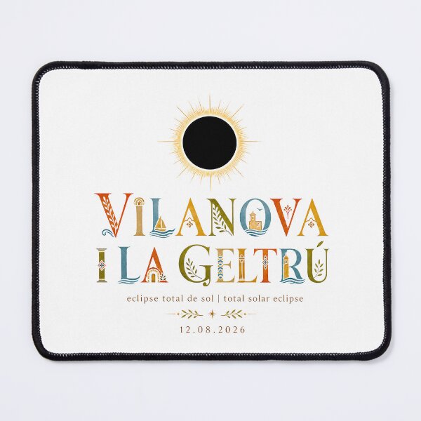 Item preview, Vilanova i la Geltrú Eclipse 2026 designed and sold by Beyond Destinations.