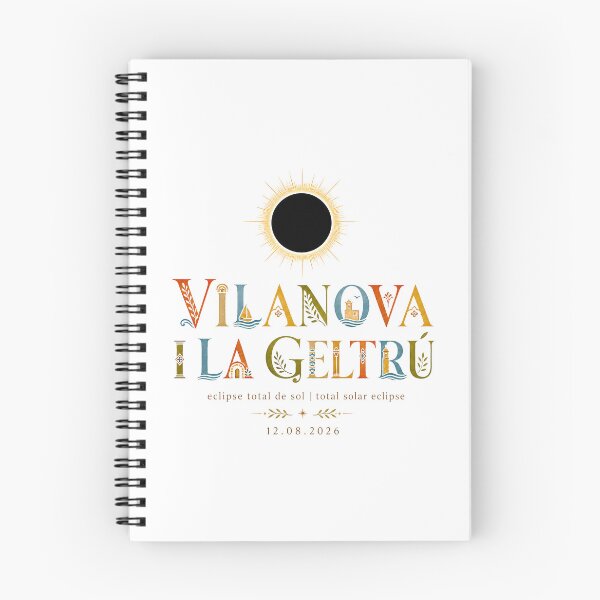 Item preview, Vilanova i la Geltrú Eclipse 2026 designed and sold by Beyond Destinations.