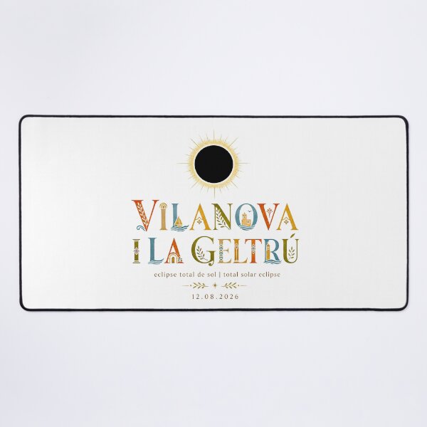 Item preview, Vilanova i la Geltrú Eclipse 2026 designed and sold by Beyond Destinations.