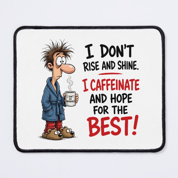 Item preview, Funny Coffee Design designed and sold by MarkColeImaging.