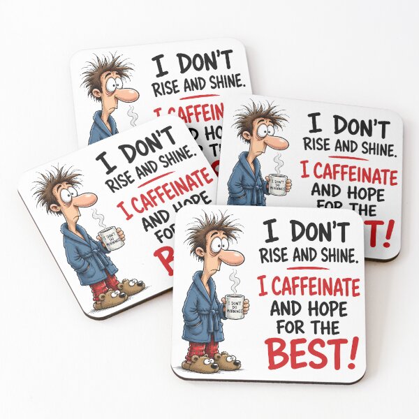 Item preview, Funny Coffee Design designed and sold by MarkColeImaging.