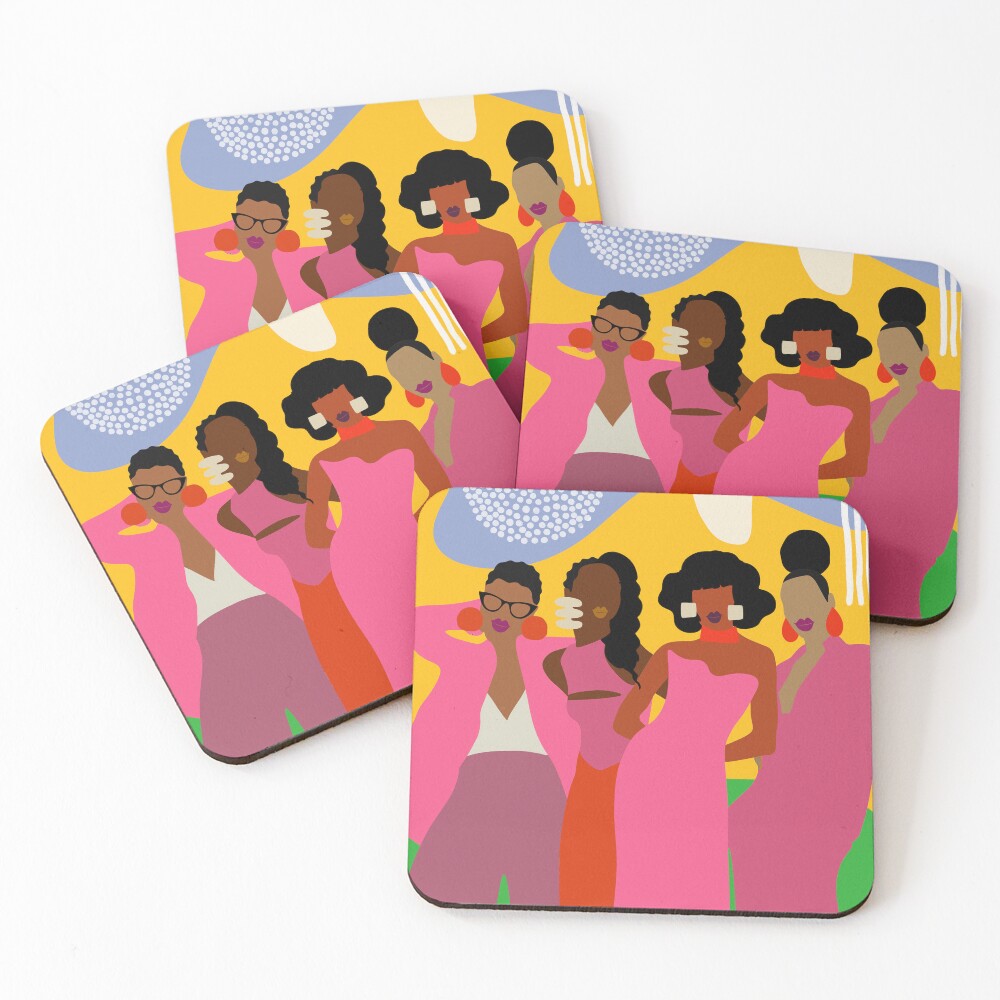 Item preview, Coasters (Set of 4) designed and sold by alegnacreates.