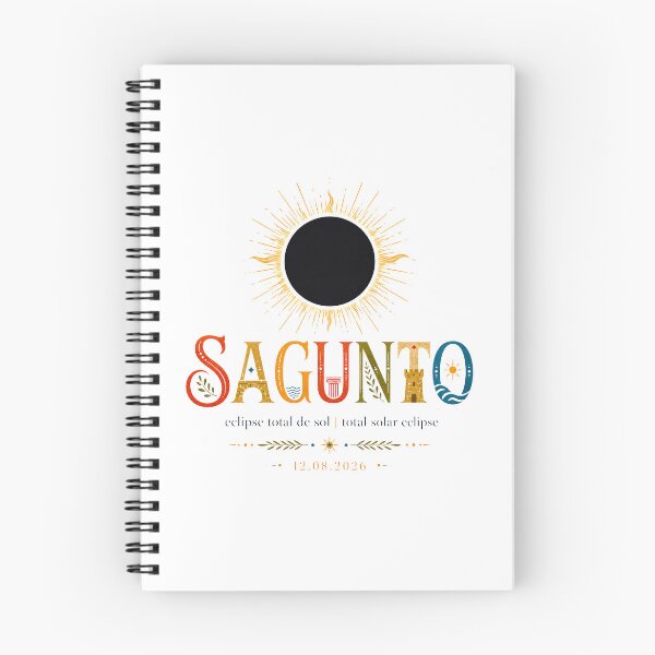 Item preview, Sagunto Total Solar Eclipse 2026 designed and sold by Beyond Destinations.