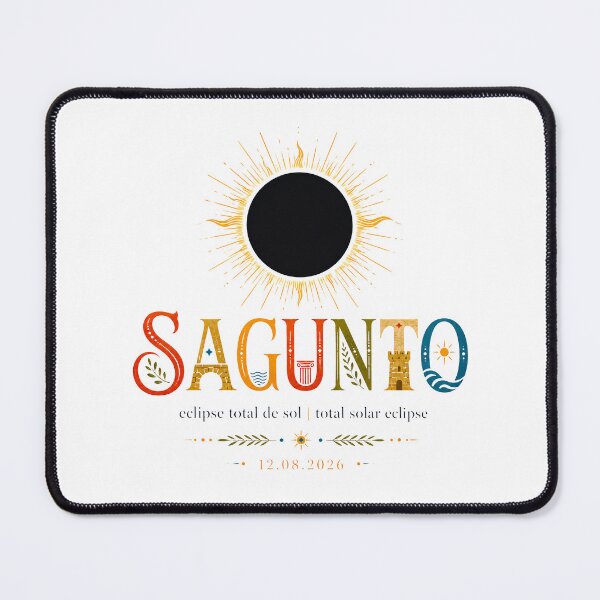 Item preview, Sagunto Total Solar Eclipse 2026 designed and sold by Beyond Destinations.