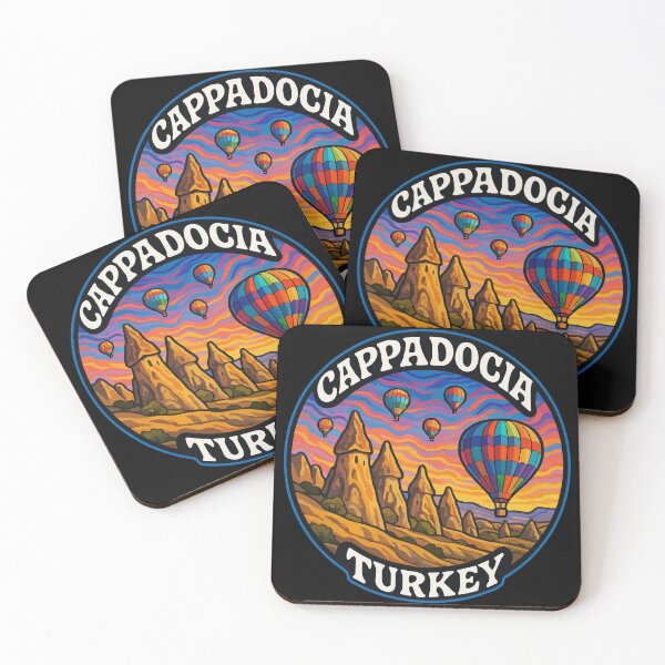 Item preview, Cappadocia Turkey Travel Trippy Art designed and sold by TomFrontierArt.