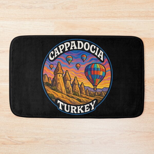 Item preview, Cappadocia Turkey Travel Trippy Art designed and sold by TomFrontierArt.
