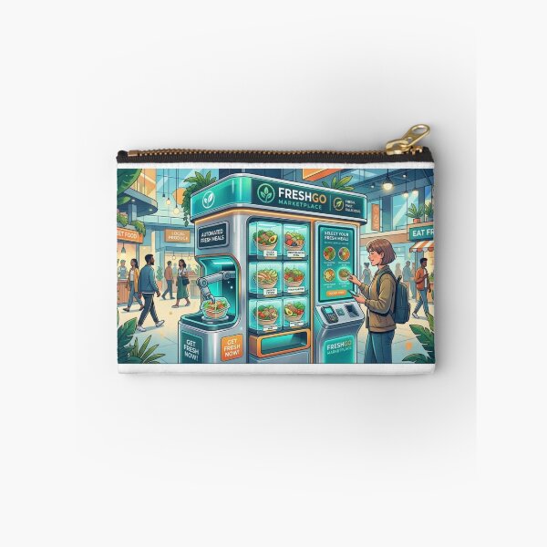 Item preview, Automated Fresh Meal Vending Machine Kiosk designed and sold by Zonex99.