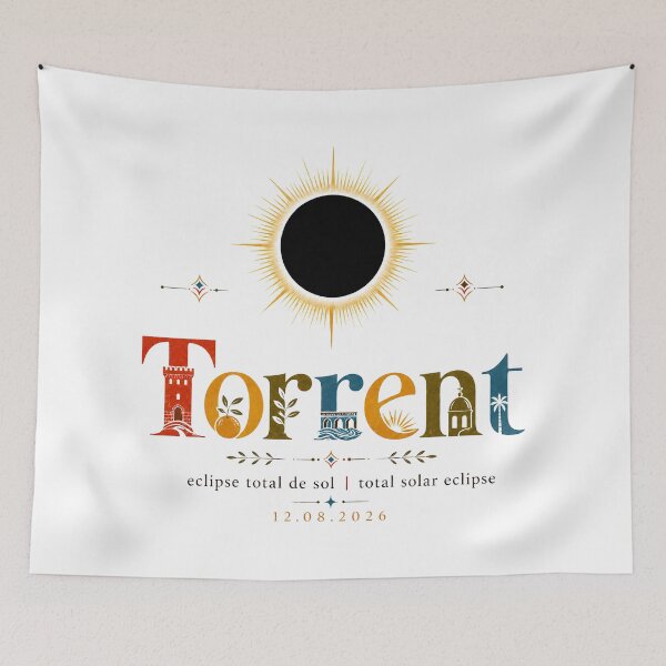 Item preview, Torrent Total Solar Eclipse 2026 designed and sold by Beyond Destinations.