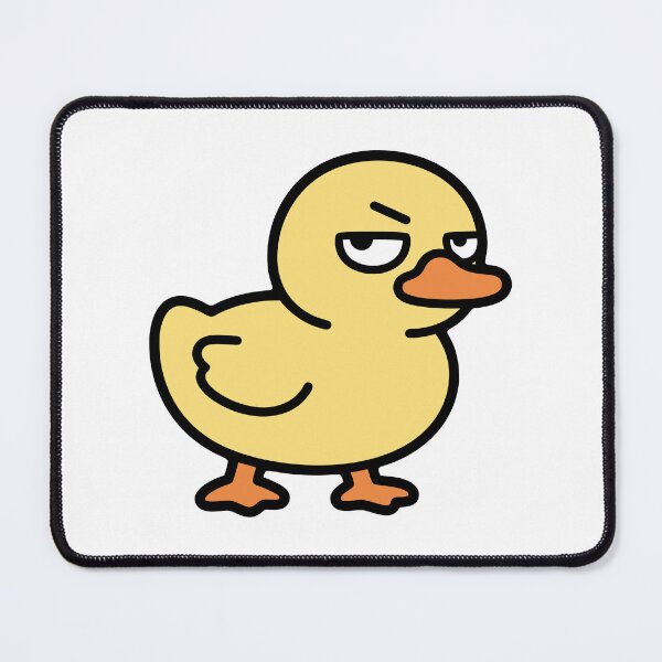 Item preview, Bort the Unimpressed Duck designed and sold by journeyengine.