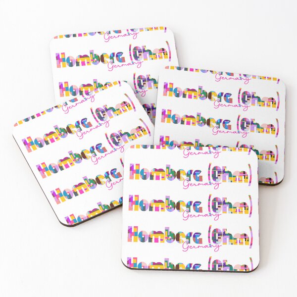 Item preview, Homberg (Ohm), Germany, Vibrant Abstract City Typography Art designed and sold by Wanderful-roads.