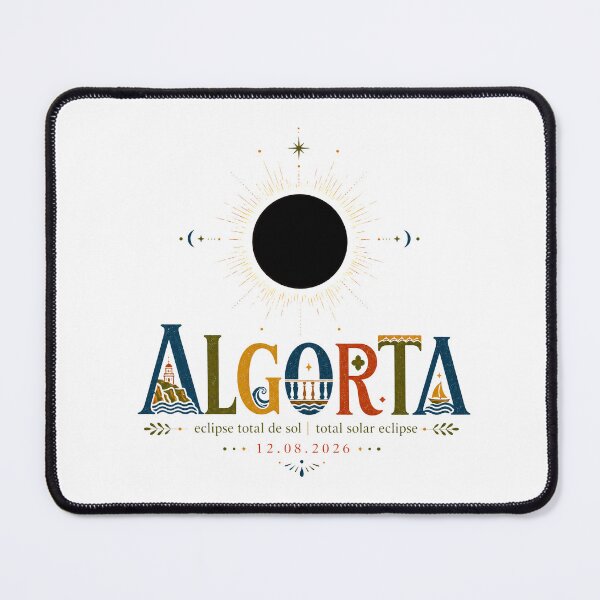 Item preview, Algorta Total Solar Eclipse 2026 designed and sold by Beyond Destinations.