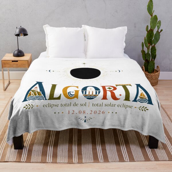 Item preview, Algorta Total Solar Eclipse 2026 designed and sold by Beyond Destinations.
