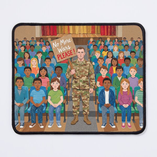 Item preview, No More War Please Protest designed and sold by Home Decor Art.