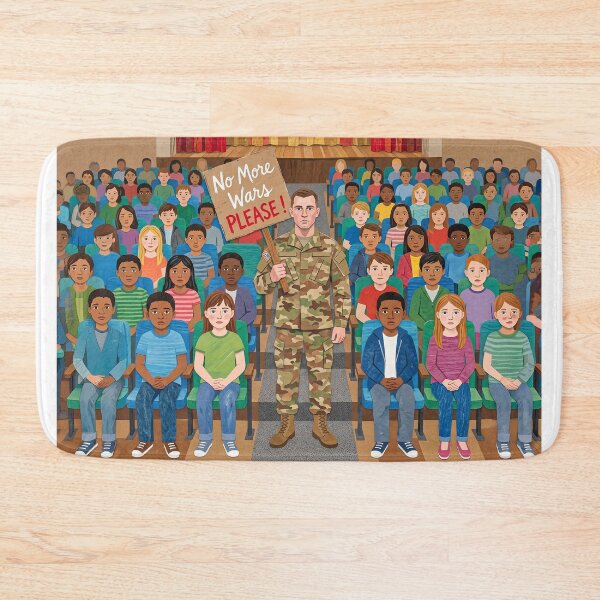 Item preview, No More War Please Protest designed and sold by Home Decor Art.