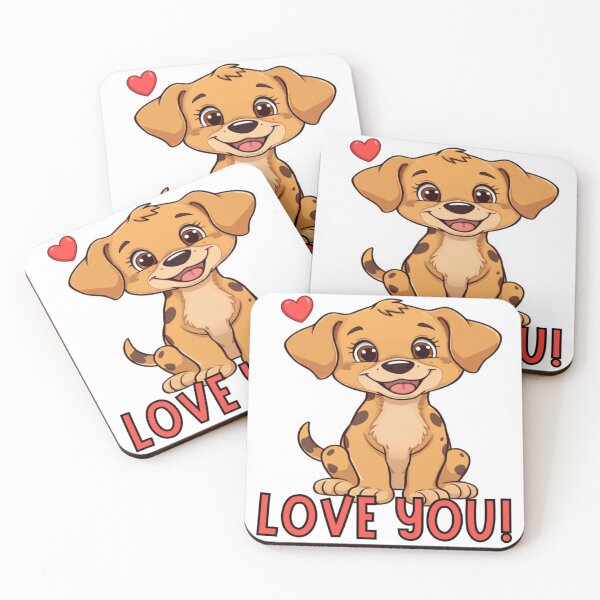 Item preview, Cute Dog Vibes Sticker | Adorable Puppy Illustration for Dog Lovers designed and sold by singhworldcr.