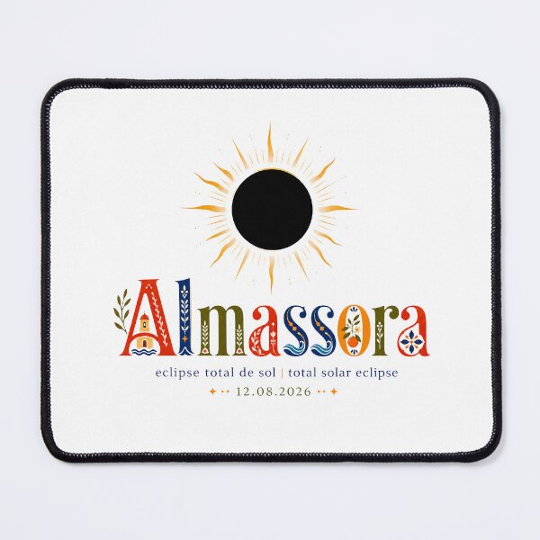 Item preview, Almassora Total Solar Eclipse 2026 designed and sold by Beyond Destinations.