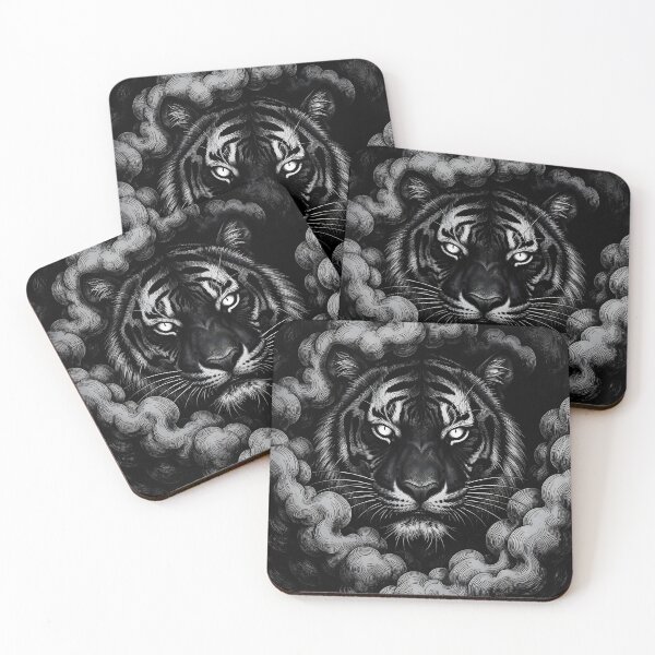 Item preview, Tiger in the smoke designed and sold by Erlin Rudho.