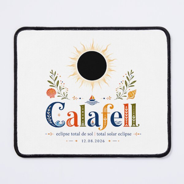 Item preview, Calafell Total Solar Eclipse 2026 designed and sold by Beyond Destinations.