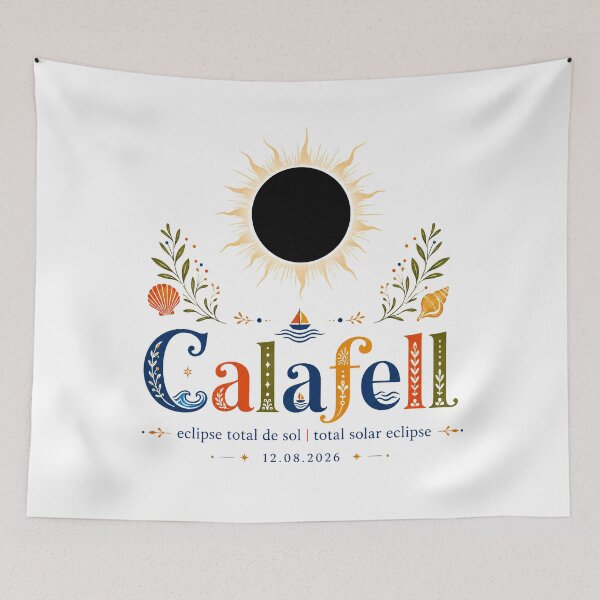 Item preview, Calafell Total Solar Eclipse 2026 designed and sold by Beyond Destinations.