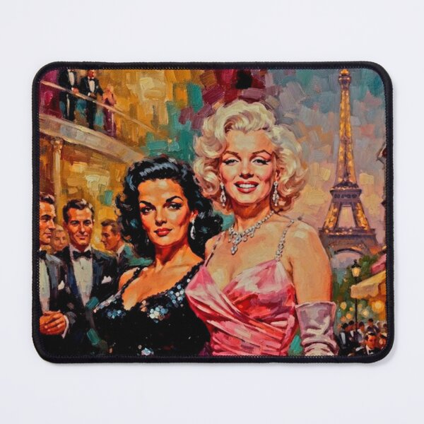 Item preview, Gentlemen Prefer Blondes Classic Musical Tribute Art Poster designed and sold by Art's Diner.