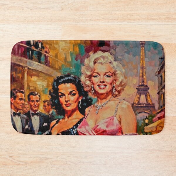 Item preview, Gentlemen Prefer Blondes Classic Musical Tribute Art Poster designed and sold by Art's Diner.
