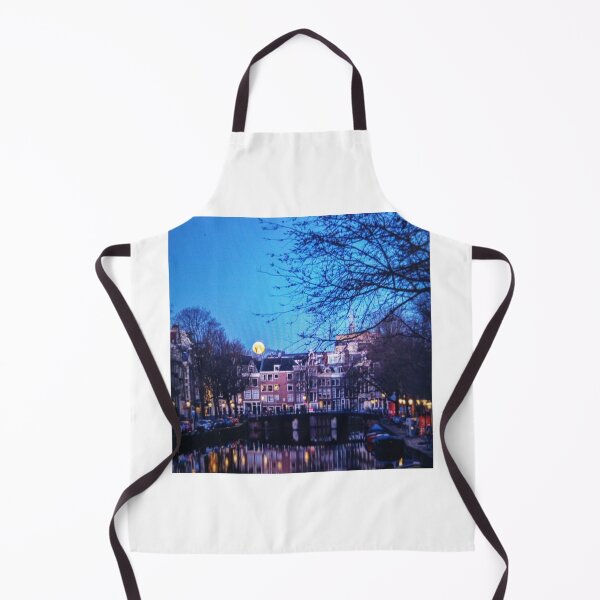 Item preview, Moonlit Amsterdam Canal Evening designed and sold by Jeffkermann.