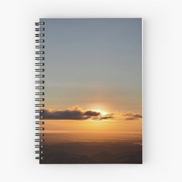Item preview, Sunrise Through the Clouds | Mountain Horizon Glow | Photography designed and sold by INKandSOULbyLUNA.