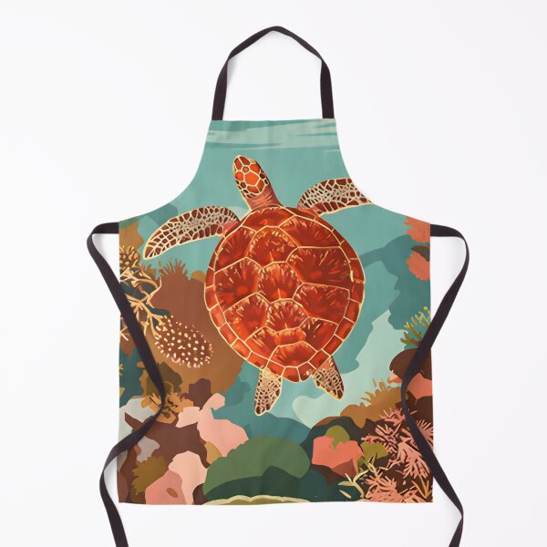 Item preview, Krabi Coral Reef Symphony – Vintage Marine Poster designed and sold by Spirit of Siam.