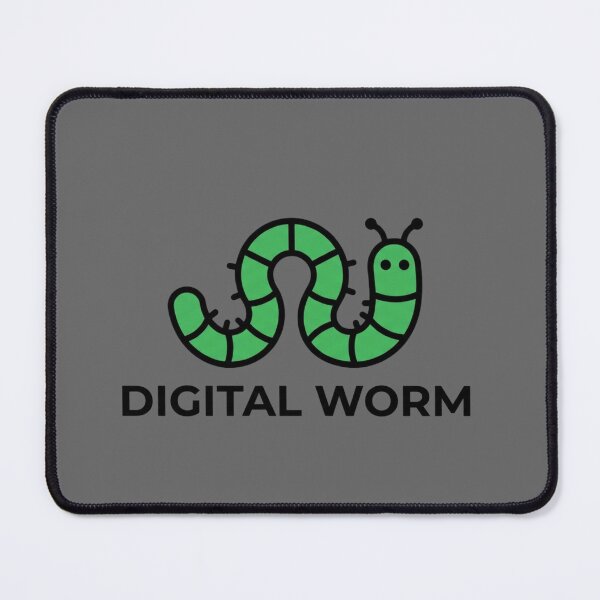 Item preview, Digital Worm Design designed and sold by KurtByteStudio.