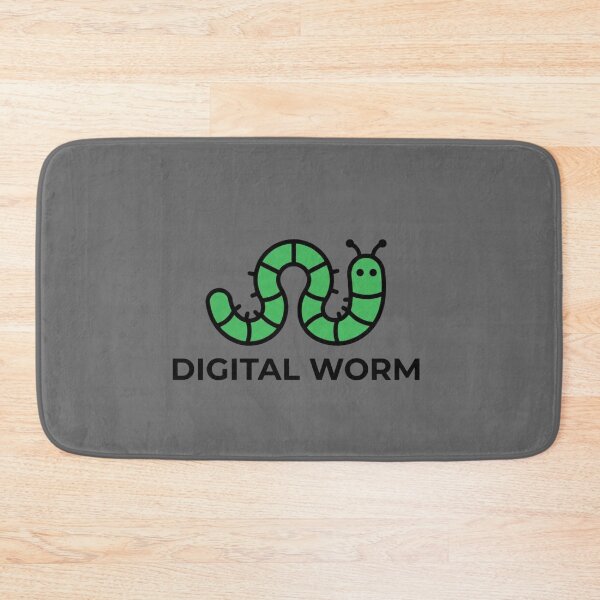 Item preview, Digital Worm Design designed and sold by KurtByteStudio.