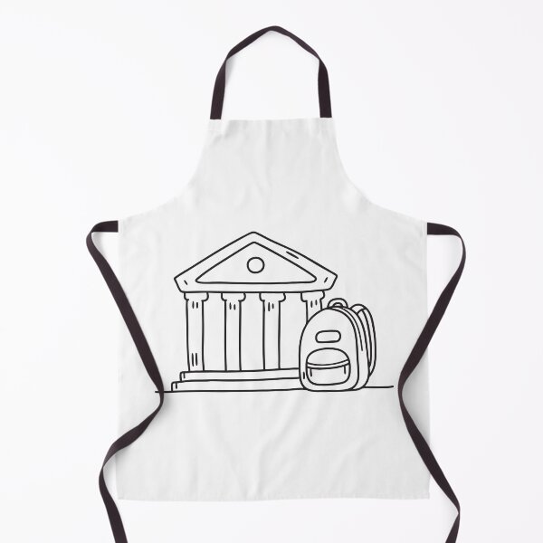 Item preview, A backpack propped up against the wall of a university building designed and sold by rasagamastore.