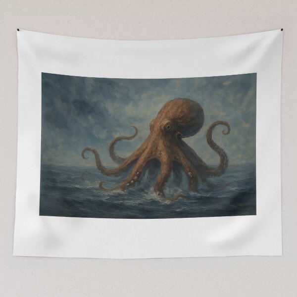 Item preview, octopus painting designed and sold by karlosss.