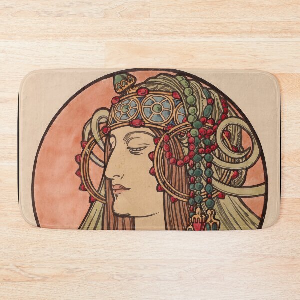 Item preview, Byzantine Woman in Jeweled Headdress designed and sold by artofuniverse.
