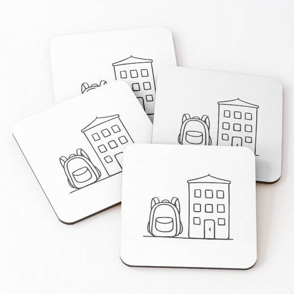 Item preview, A bag resting against the side wall of a university building designed and sold by rasagamastore.