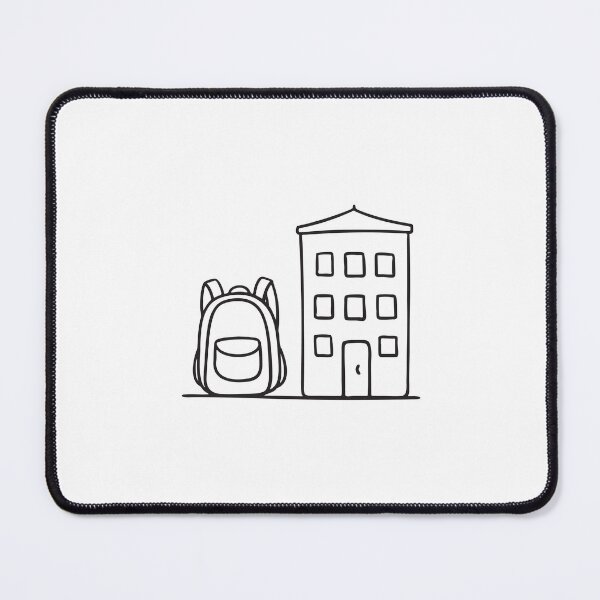 Item preview, A bag resting against the side wall of a university building designed and sold by rasagamastore.