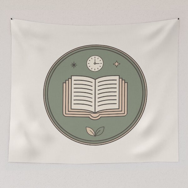 Item preview, Focus Mode Book Badge Art designed and sold by TrendMorphic.