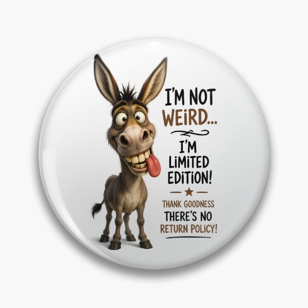 Item preview, Funny Donkey designed and sold by MarkColeImaging.